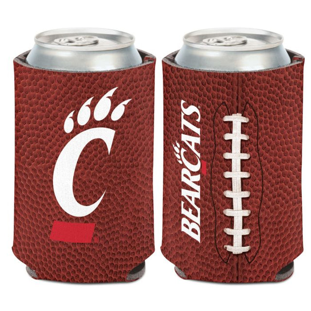 Enfriador de lata de FÚTBOL Cincinnati Bearcats de 12 oz.