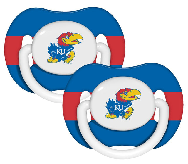 Paquete de 2 chupetes de los Kansas Jayhawks