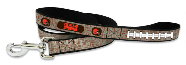 Cleveland Browns Pet Leash Reflective Football Size Large