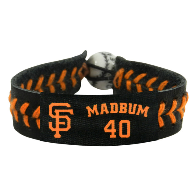 Pulsera de los Gigantes de San Francisco Equipo de color Béisbol Madison Bumgarner CO