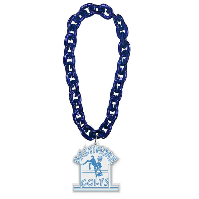 Cadena para abanico retro "BALT" de los Indianapolis Colts (AZUL) -FF-590-06-THB-B