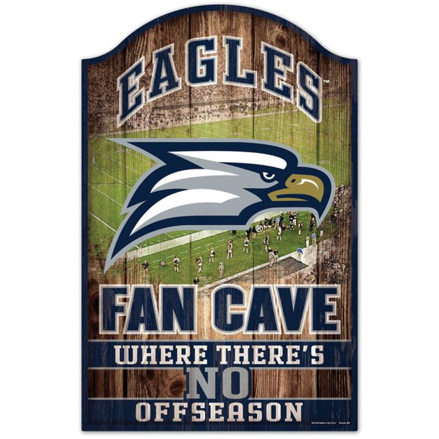 Letrero de madera de Georgia Southern Eagles, 11" x 17", 1/4" de grosor