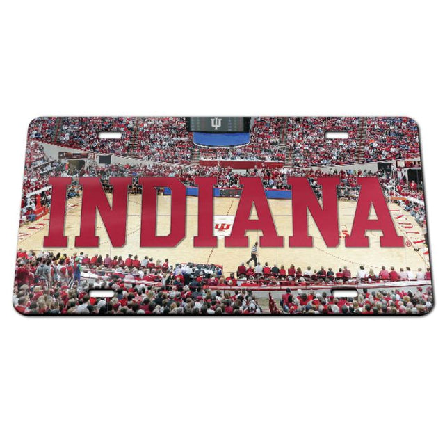 Matrícula acrílica especial de Indiana Hoosiers