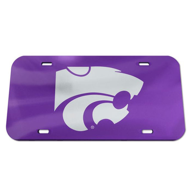 Kansas State Wildcats Specialty Acrylic License Plate