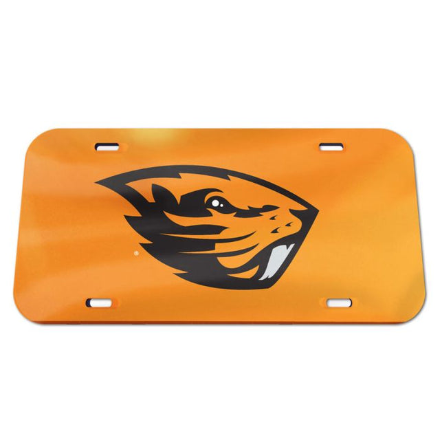 Matrícula acrílica especial de Oregon State Beavers