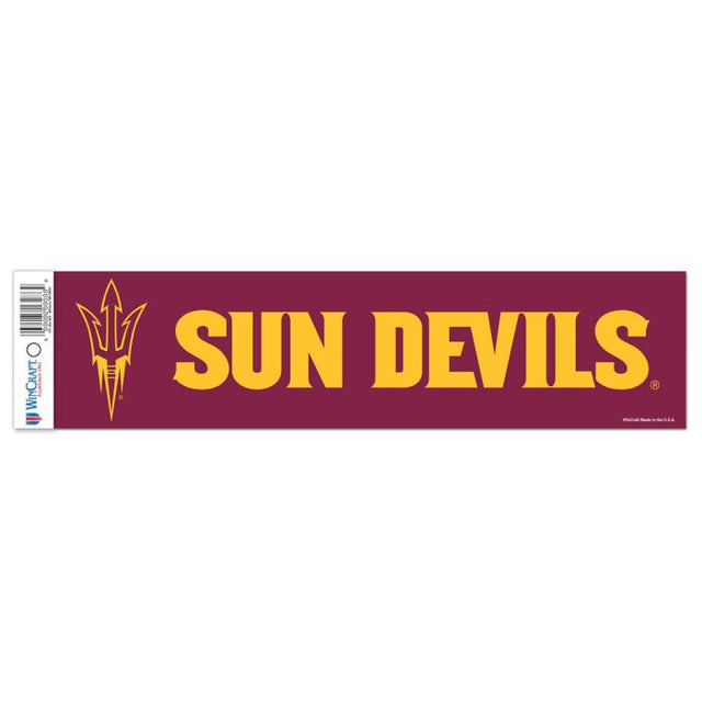 Arizona State Sun Devils Bumper Strip 3" x 12"