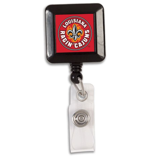 Louisiana - Lafayette Ragin Cajuns Retractable Badge Holder