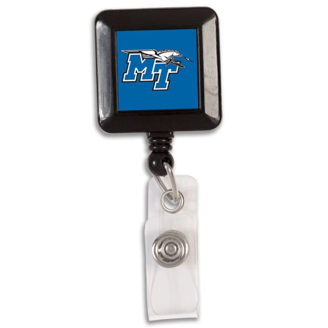 Middle Tennessee State Blue Raiders Retractable Badge Holder