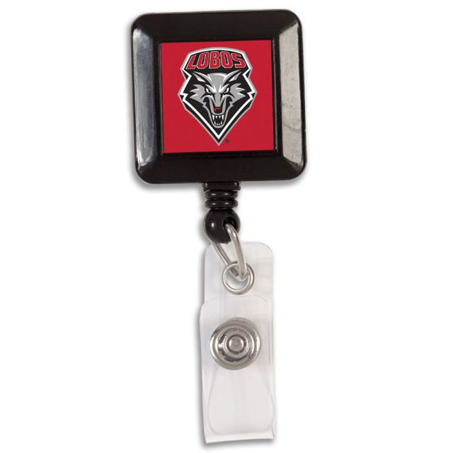 New Mexico Lobos Retractable Badge Holder