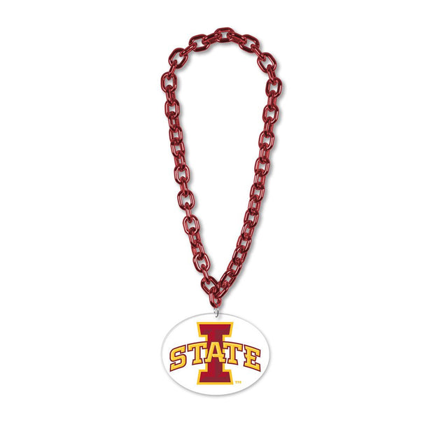 Collar con cadena de gran tamaño de los Iowa State Cyclones