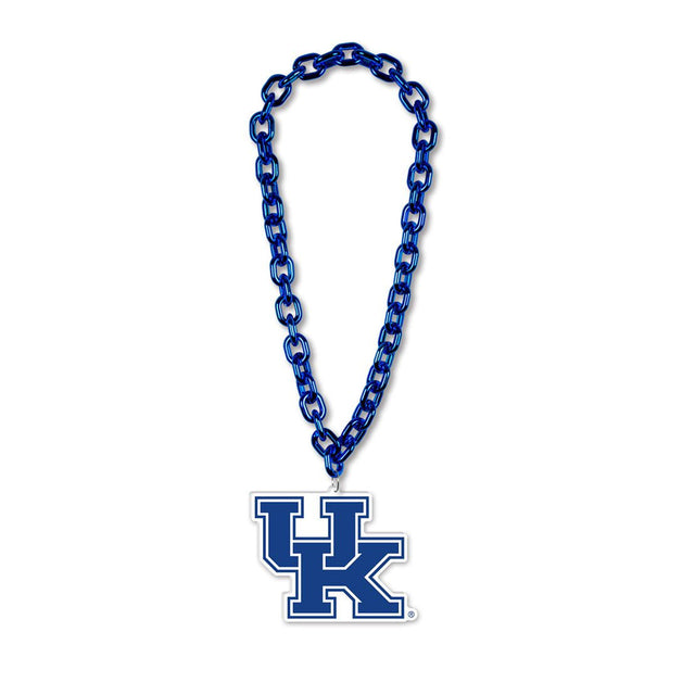 Collar con cadena de abanico grande de Kentucky Wildcats