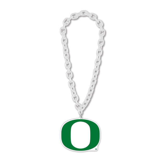 Collar con cadena de abanico grande de los Oregon Ducks