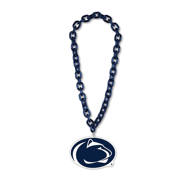 Collar con cadena de abanico grande de los Penn State Nittany Lions