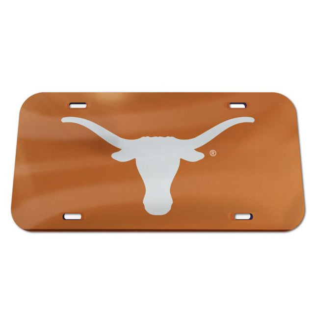 Texas Longhorns Specialty Acrylic License Plate