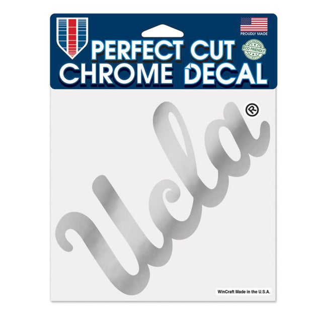 UCLA Bruins Chrome Perfect Cut Decal 6" x 6"