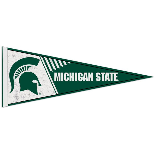 Michigan State Spartans Classic Pennant, carded 12" x 30"