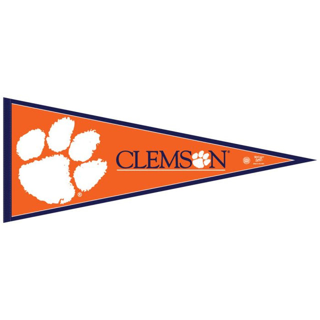 Banderín clásico de los Clemson Tigers, a granel, 12" x 30"