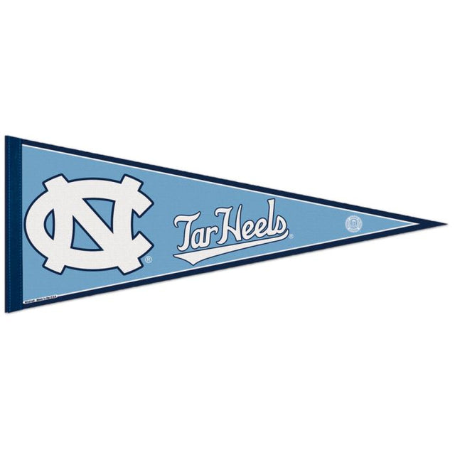 Banderín clásico de los Tar Heels de Carolina del Norte, a granel, 12" x 30"