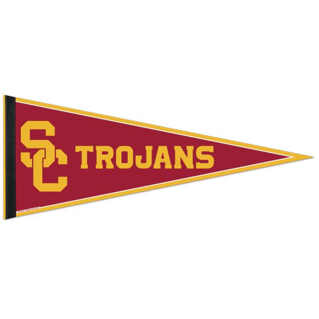 Banderín clásico de los Trojans de la USC, a granel, 12" x 30"