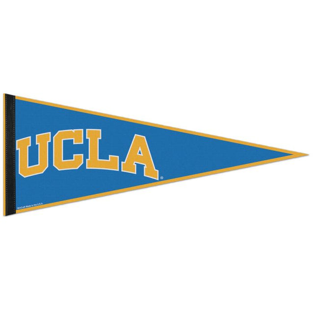 Banderín clásico de los UCLA Bruins, en cartulina de 12" x 30"