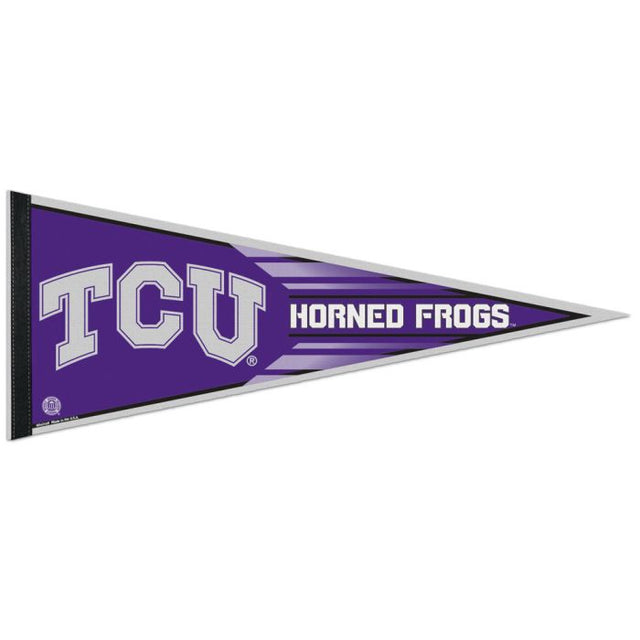 TCU Horned Frogs Classic Pennant, carded 12" x 30"