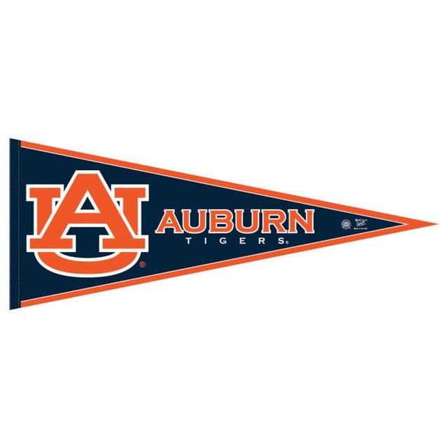 Banderín clásico de los Auburn Tigers, en cartulina de 12" x 30"