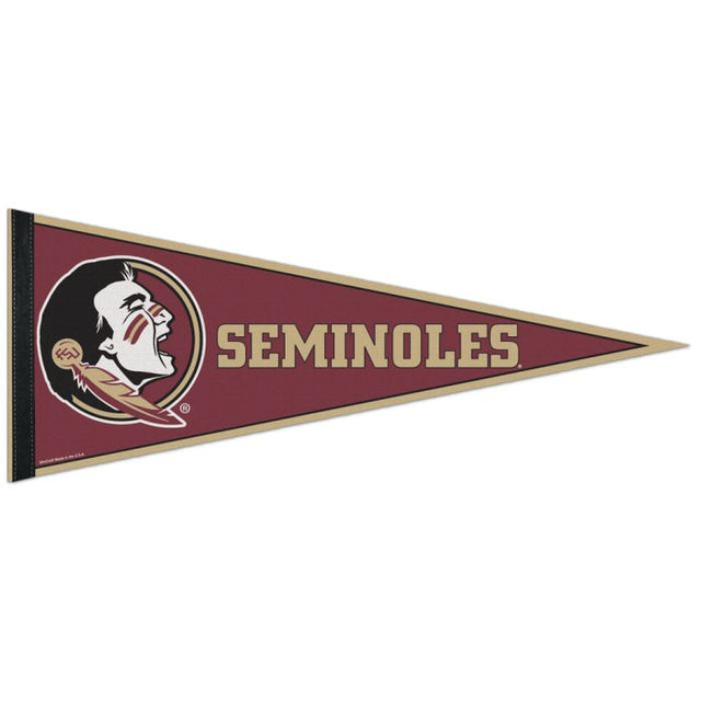 Banderín clásico de los Florida State Seminoles, en cartulina de 12" x 30"