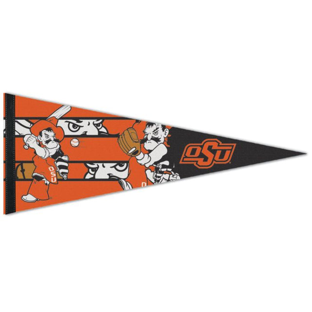 Banderín premium de los Oklahoma State Cowboys de 12" x 30"