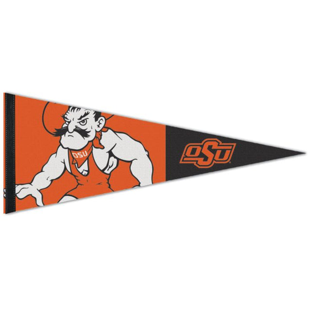 Banderín premium de los Oklahoma State Cowboys de 12" x 30"