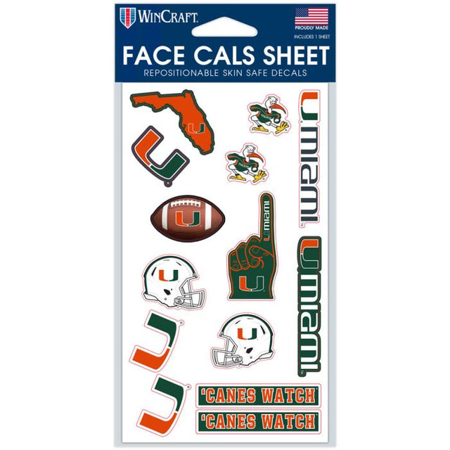 Los Miami Hurricanes se enfrentan a los Cal 4" x 7"