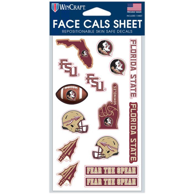 Florida State Seminoles Face Cals 4" x 7"