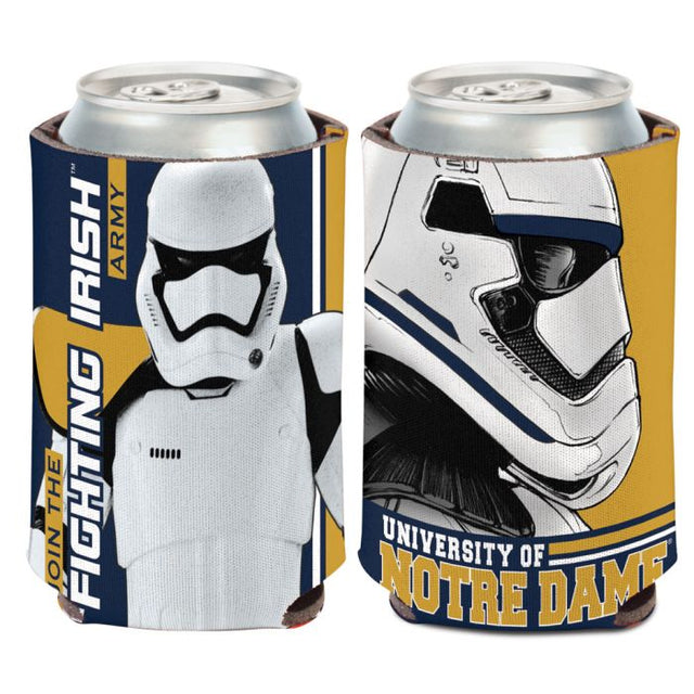 Enfriador de latas Notre Dame Fighting Irish / Star Wars TROOPER de 12 oz.