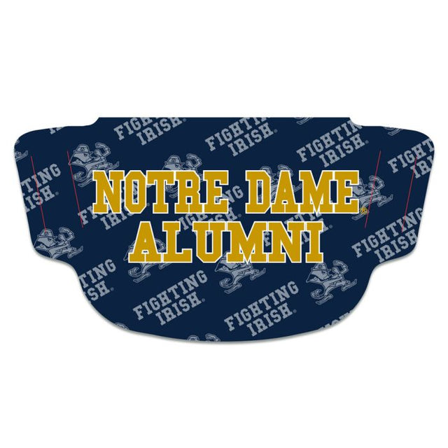 Mascarillas faciales para fanáticos de Notre Dame Fighting Irish ALUMNI 18