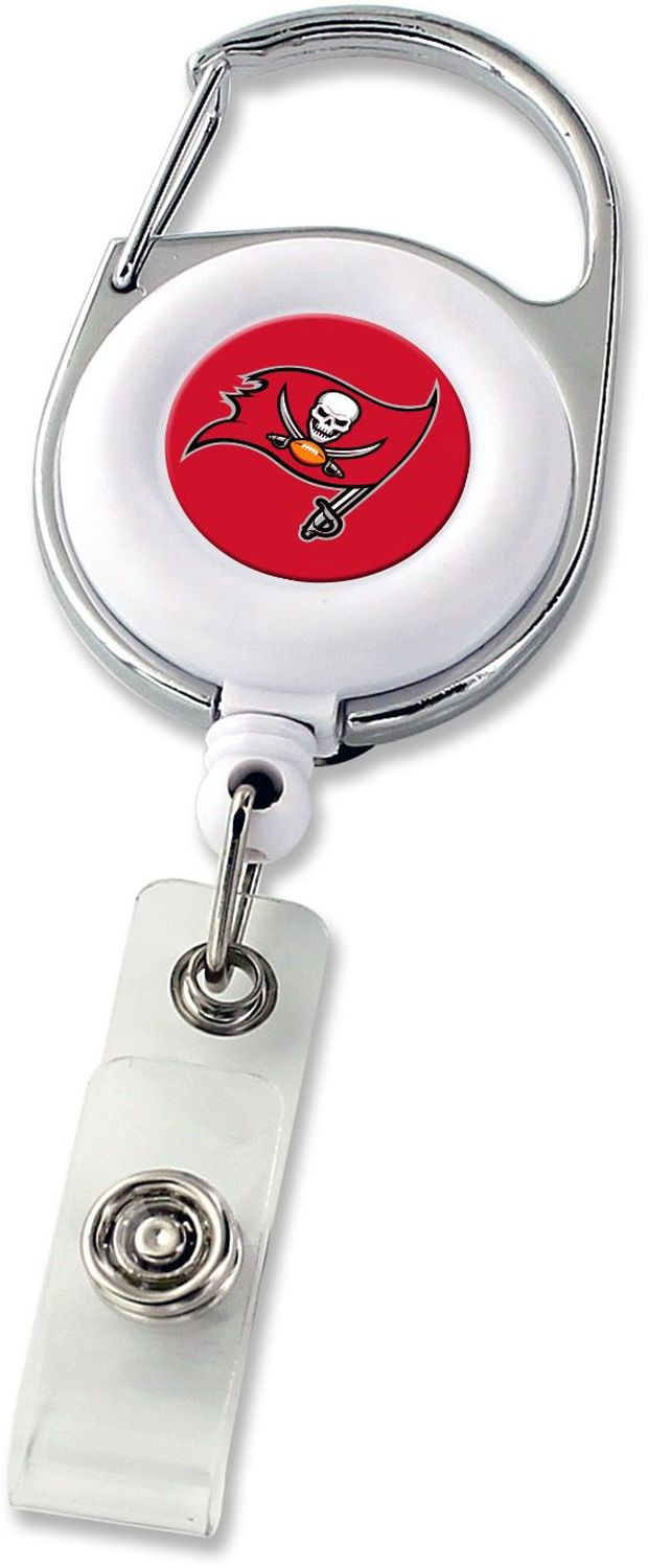 Carrete de insignias con clip de lujo de los Tampa Bay Buccaneers -BH-972-27