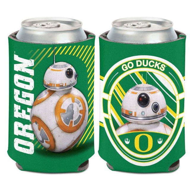 Enfriador de latas Oregon Ducks / Star Wars bb8 de 12 oz.