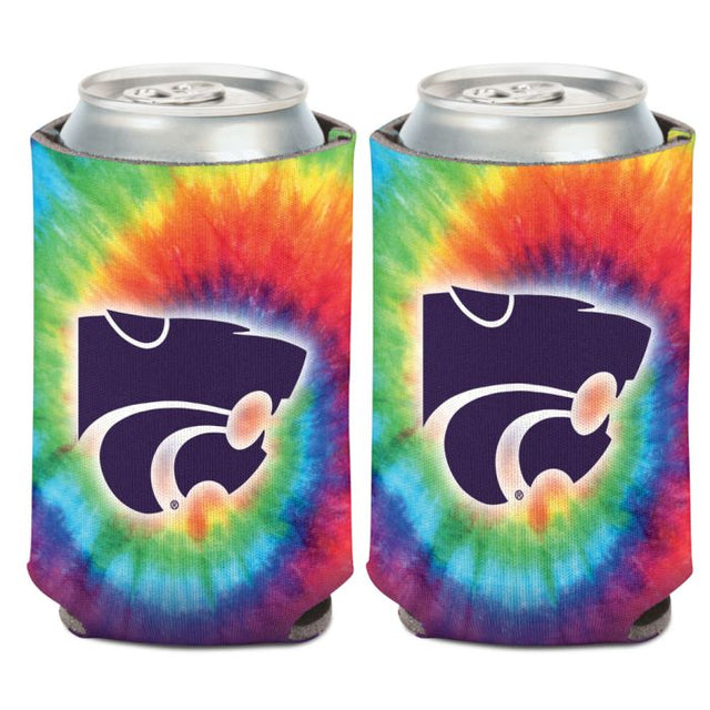 Enfriador de lata Tye Dye de Kansas State Wildcats, 12 oz.