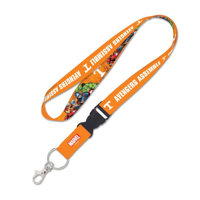 Tennessee Volunteers / Marvel (c) 2021 MARVEL Lanyard w/detachable buckle 1"