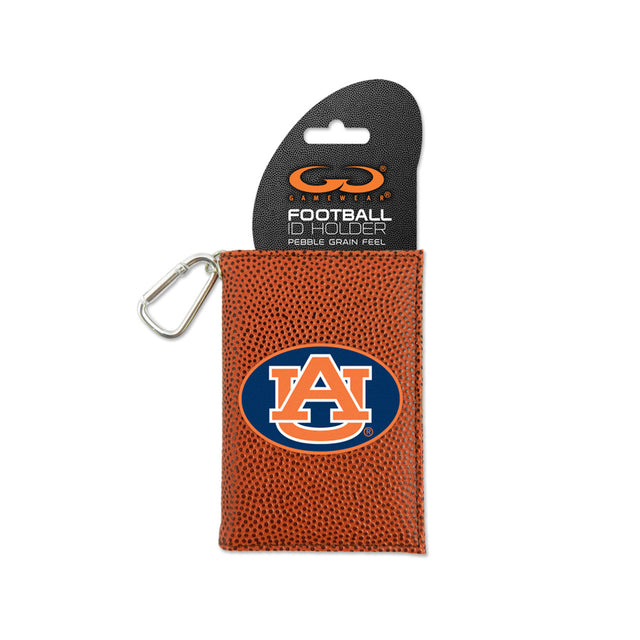 Portatarjetas de identificación de fútbol clásico de Auburn Tigers