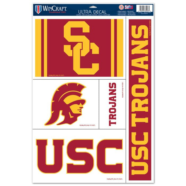 Calcomanía multiusos de los USC Trojans, 11" x 17"