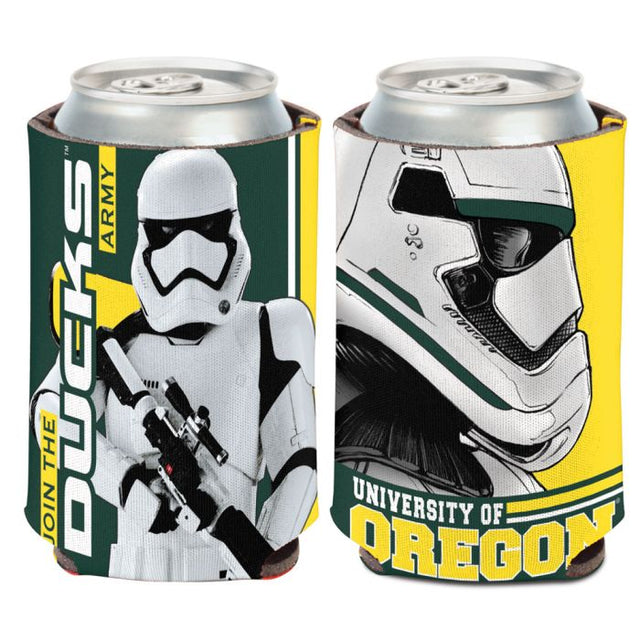 Enfriador de latas Oregon Ducks / Star Wars TROOPER de 12 oz.