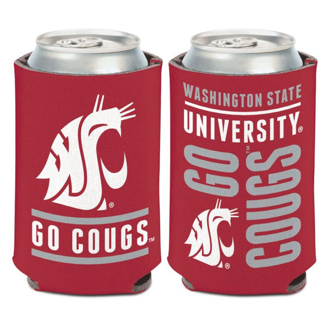 Washington State Cougars SLOGAN Can Cooler 12 oz.