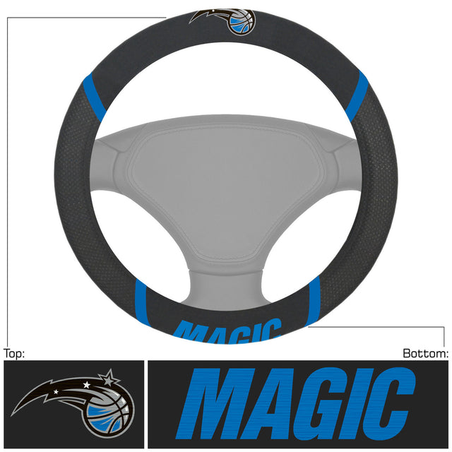 Orlando Magic Steering Wheel Cover Mesh/Stitched