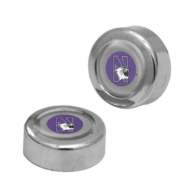 Tapones de rosca abovedados de Northwestern Wildcats