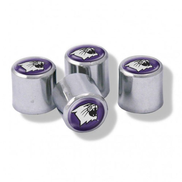 Northwestern Wildcats Valve Stem Caps