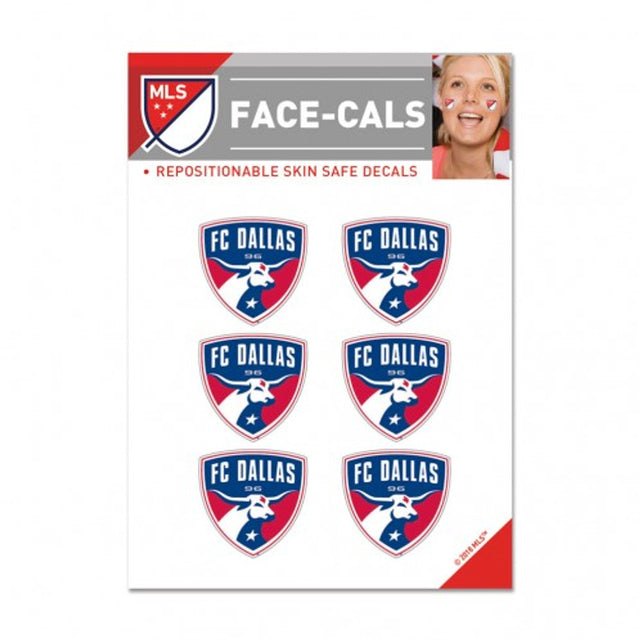 FC Dallas Tattoo Face Cals