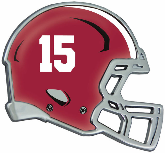 Emblema para automóvil de Alabama Crimson Tide: casco