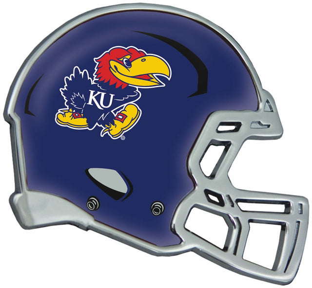 Emblema para automóvil de los Kansas Jayhawks: casco