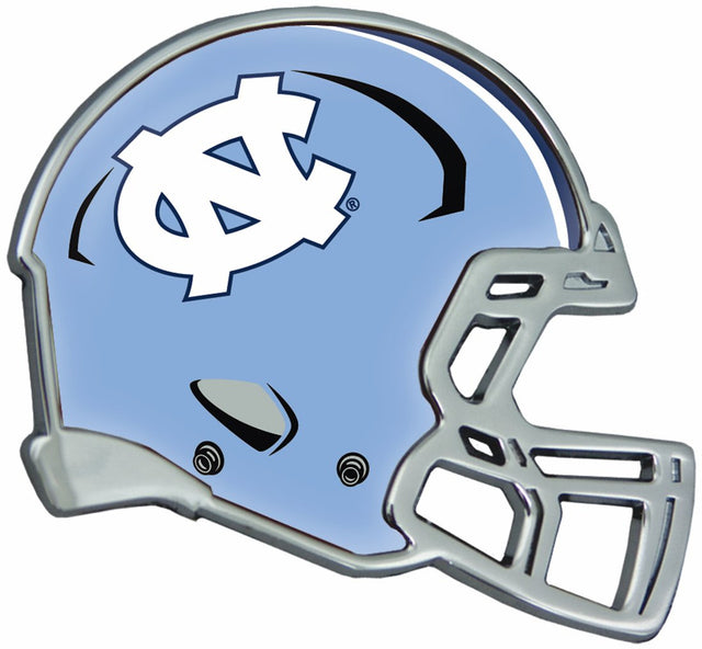 Emblema para automóvil de los Tar Heels de Carolina del Norte: casco