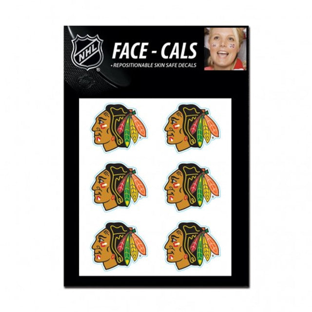 Tatuajes faciales de los Chicago Blackhawks