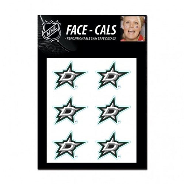 Dallas Stars Tattoo Face Cals